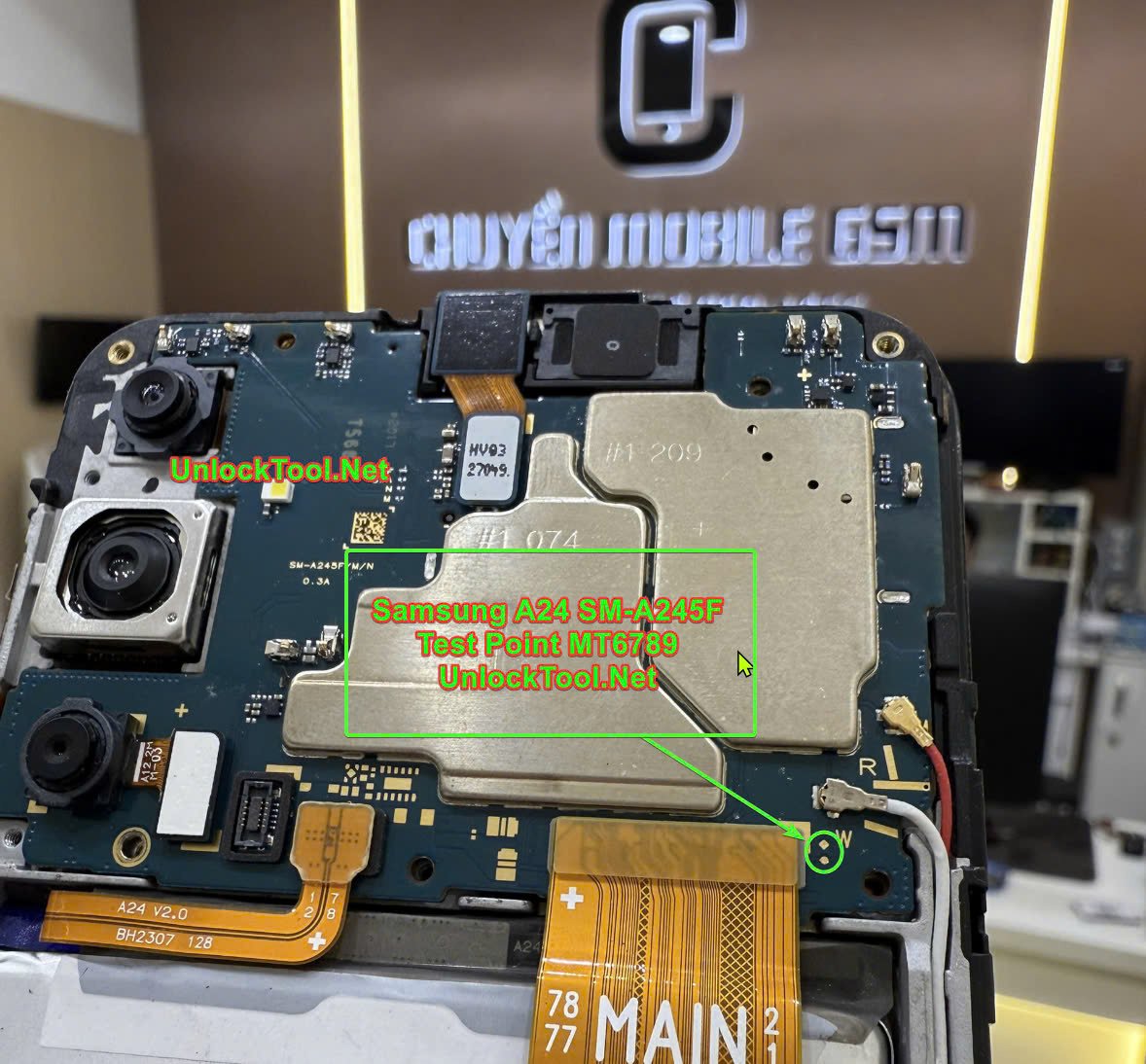 Samsung Galaxy A24 4g 2 Test Point / EDL Point